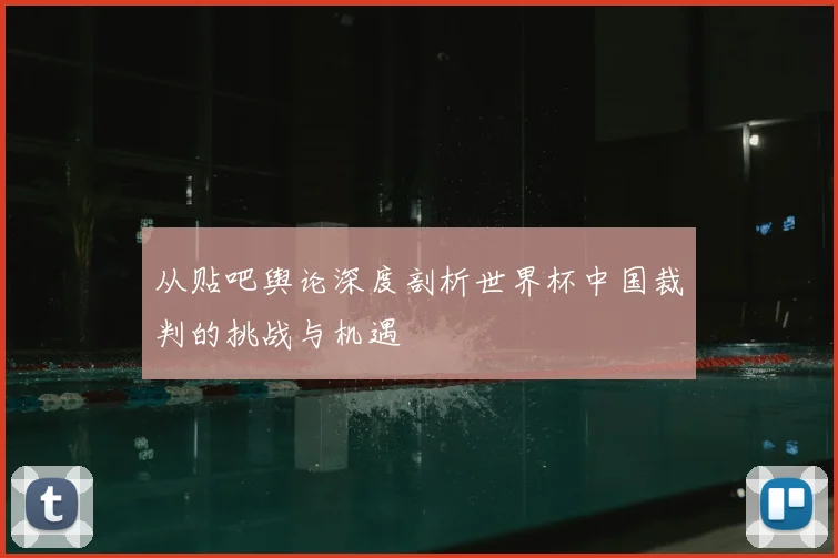 从贴吧舆论深度剖析世界杯中国裁判的挑战与机遇