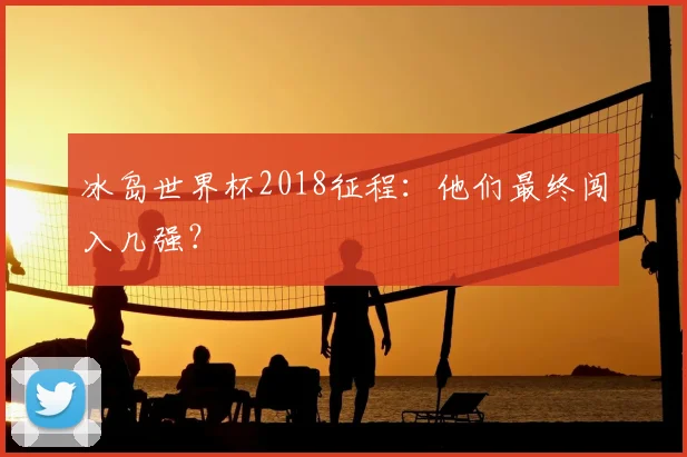 冰岛世界杯2018征程：他们最终闯入几强？